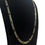 Miniatura: 14K Gold 5mm Solid Figaro Chain Size 22 - Elegant and Durable Jewelry Accessory
