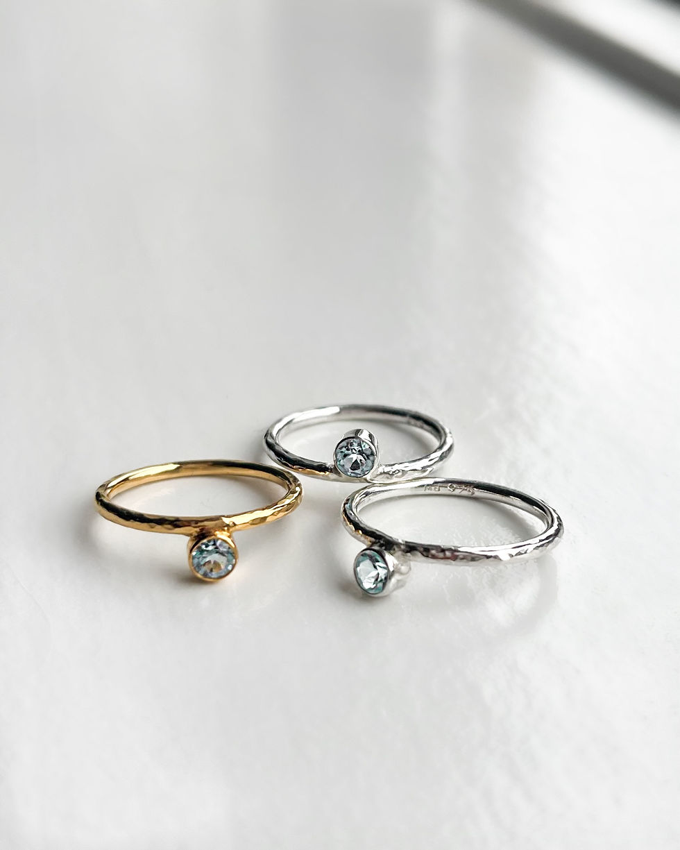 Miniaturebillede: Hammered | Dawn Ring