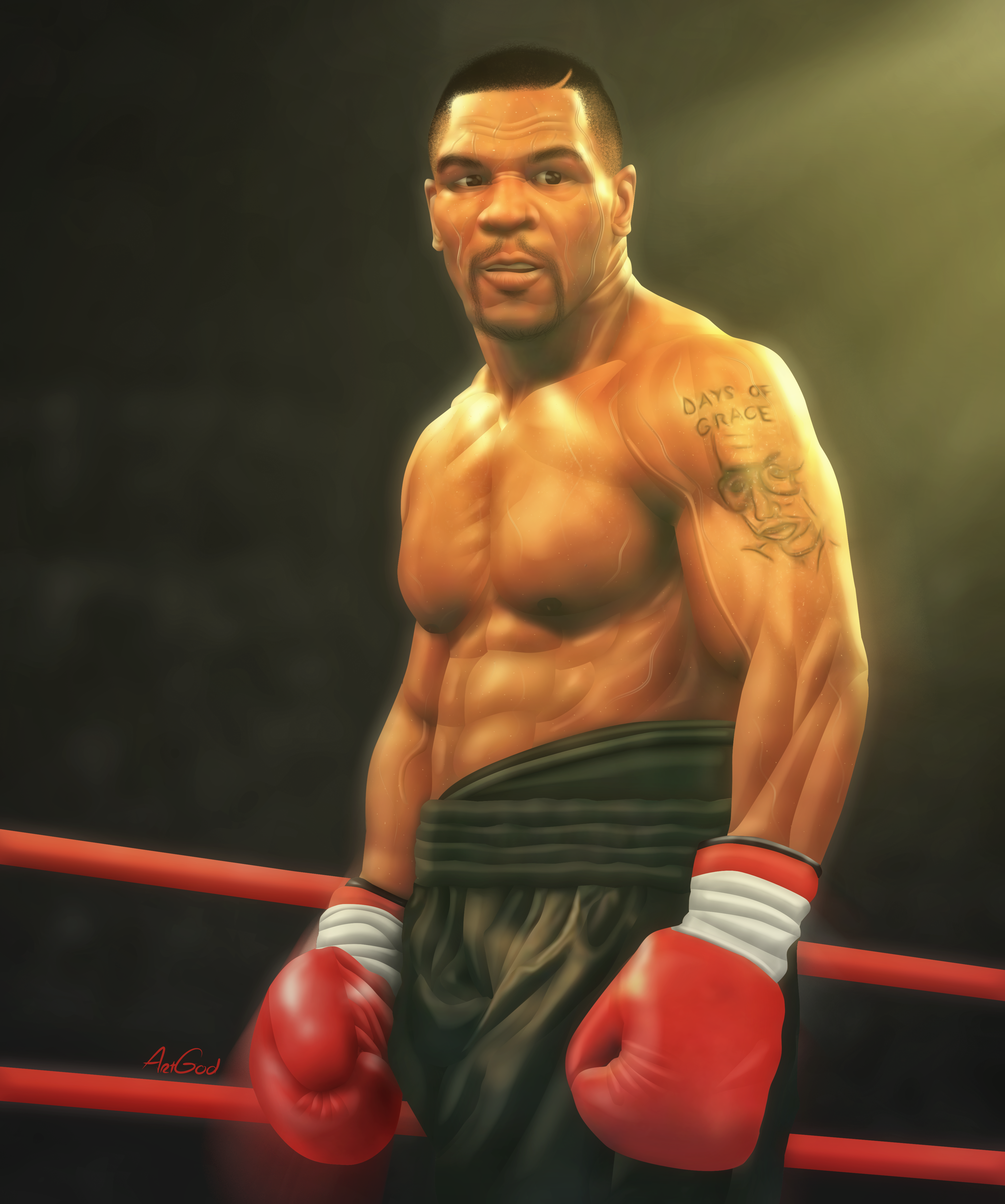 Immortal Tyson Canvas