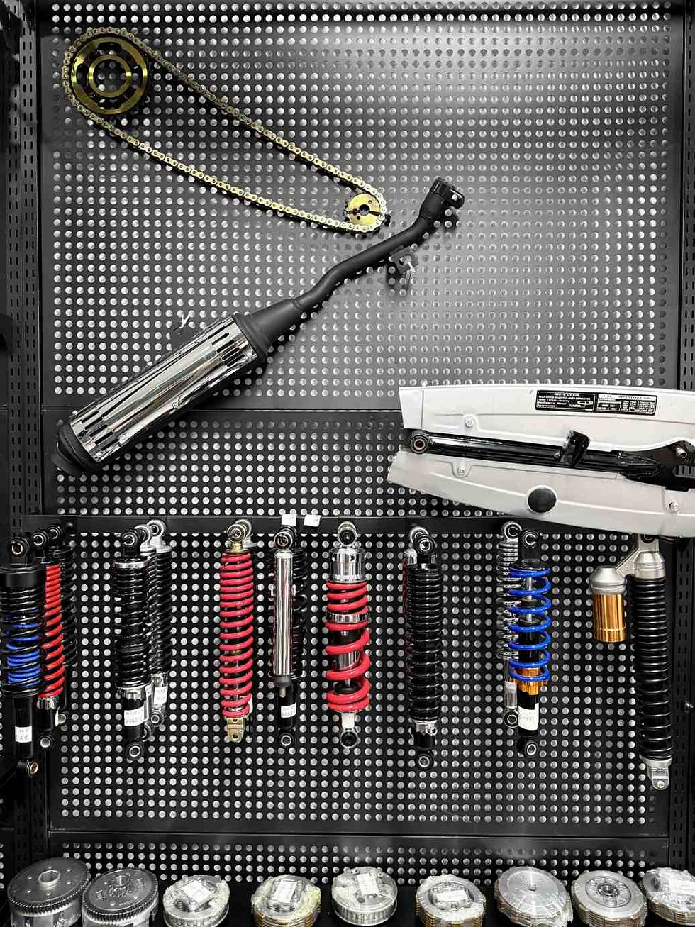 Motorcycle spare parts