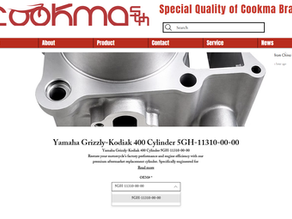 Cylinder with OEM code in cookma website