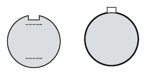 Motorcycle Brake Pads - 44 × 43.5 × 10 / 44.5 × 49 × 9 mm product image 1