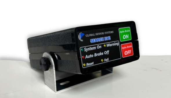 automatic reverse braking system, control box