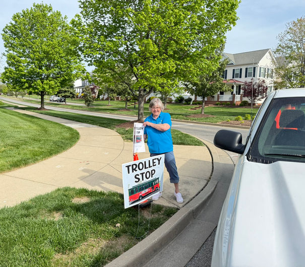 Trolley Stop #3: Leonard's Grant
On the corner of Leonard's Grant Pkwy and Lindsay Dr.