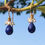Thumbnail: Lapis Lazuli Drop Earrings
