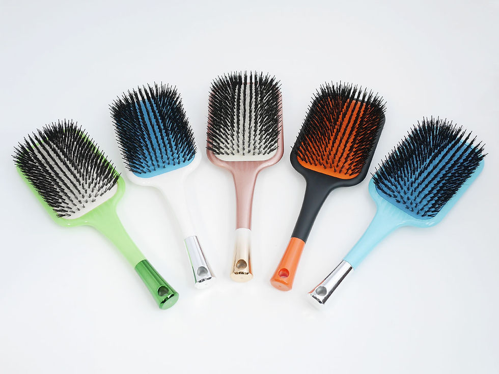 Square Cushion Brush - Boar