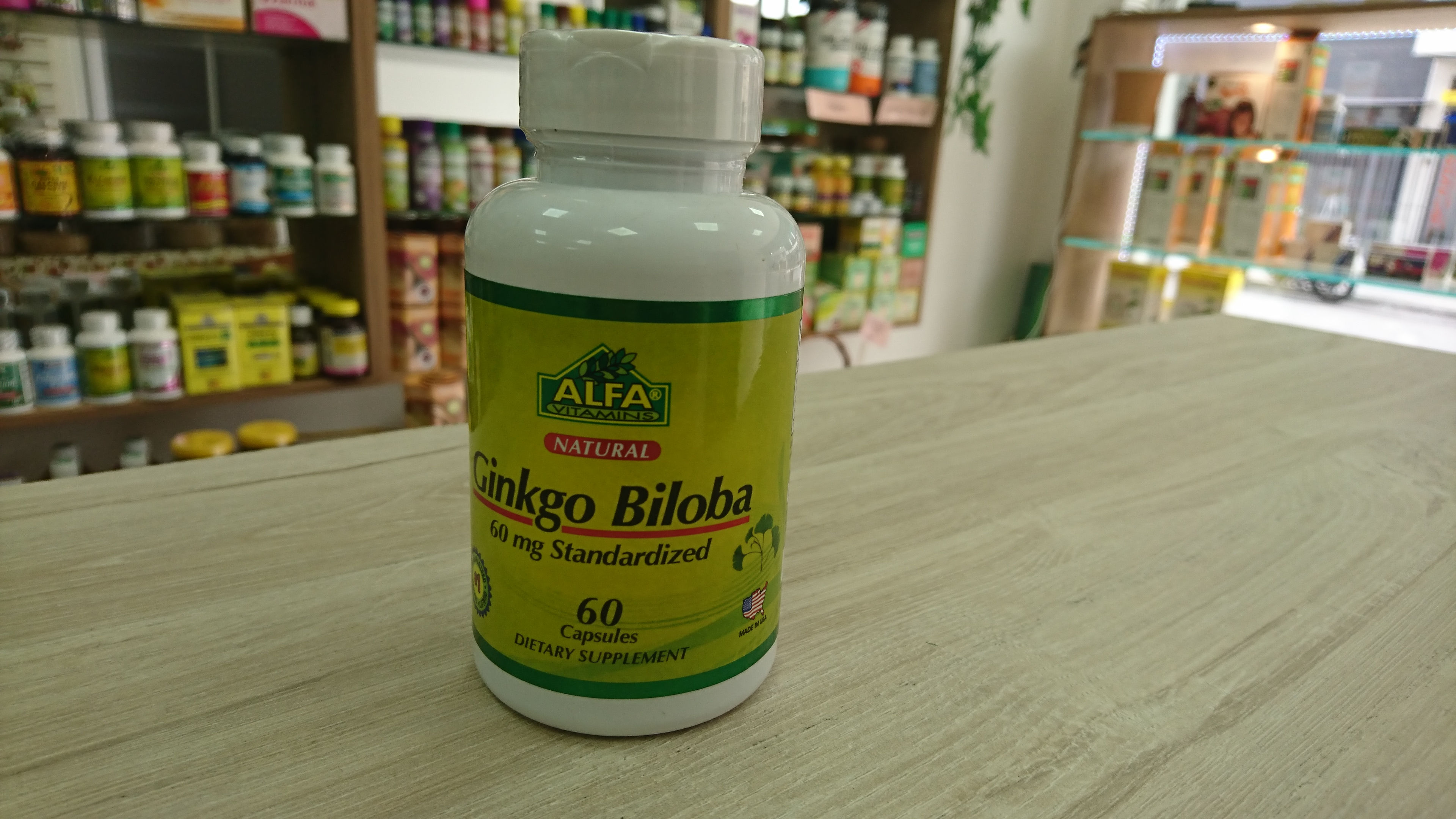 Ginko Biloba 60 Mg Alfa