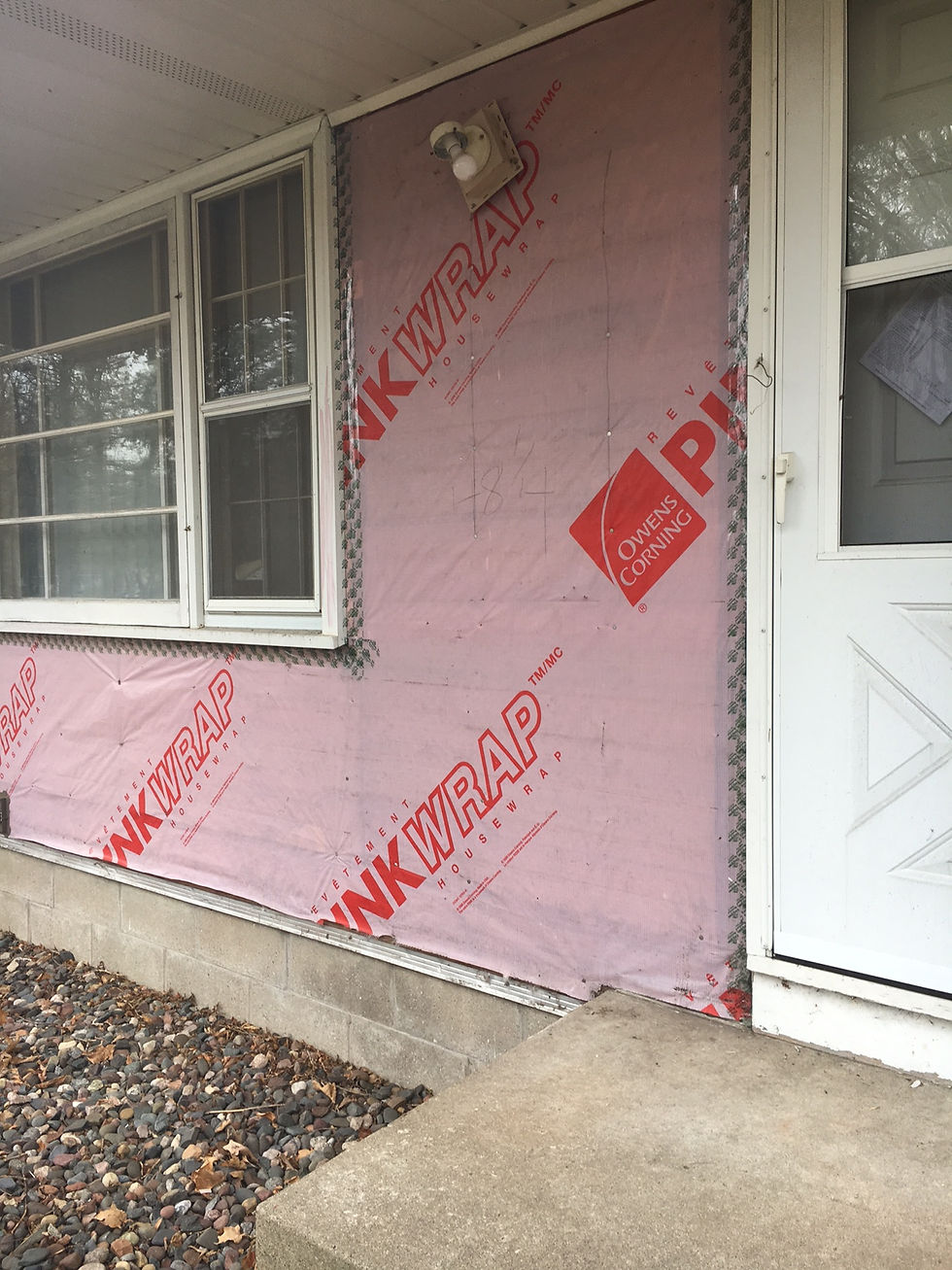 Siding, doors, windows, and roof are a part of your building envelope