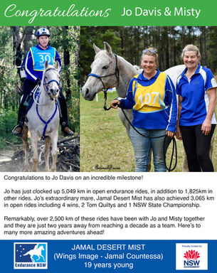 5000km for Jo Davis