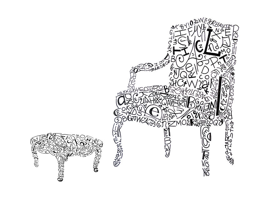 Chair and Ottoman