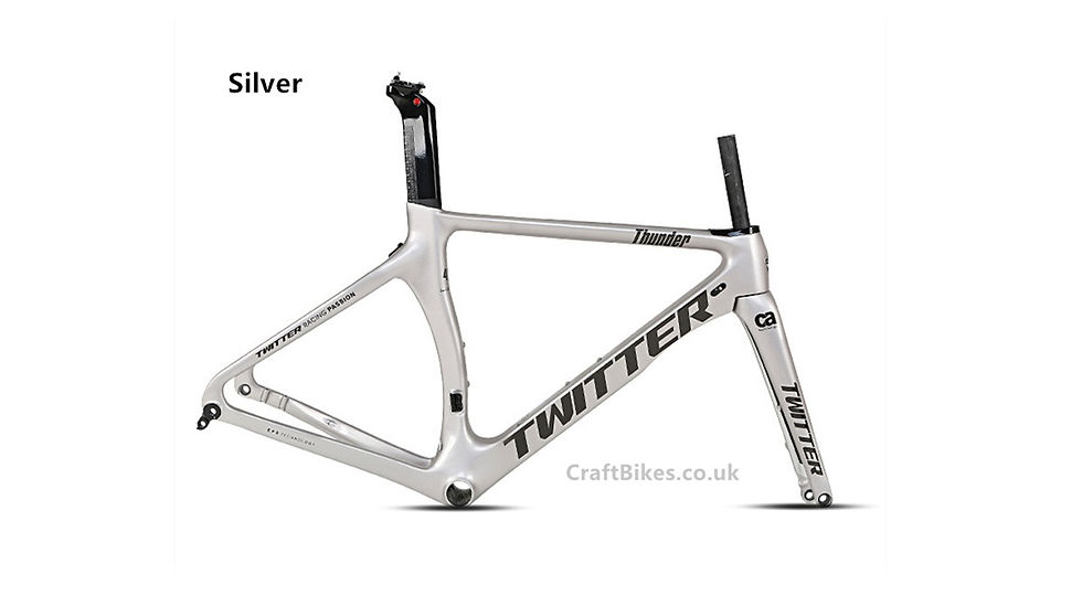Thumbnail: Full Carbon Road Bike Frameset DISC Brake Internal cabling Metallic Paint