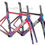 Thumbnail: Frameset - Chameleon Paint Carbon Road Bike Rim Brake Concealed Cable