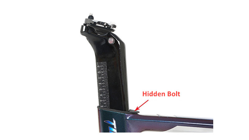 Thumbnail: Frameset - Chameleon Paint Carbon Road Bike Disc Brake Concealed Cabling