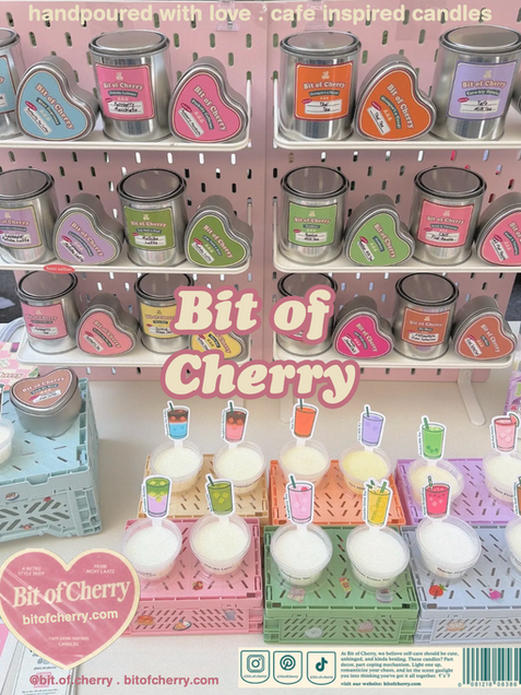Bit of Cherry vol 1 candle scents line up