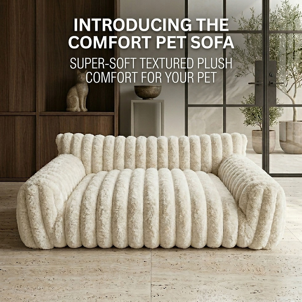 Thumbnail: Premium Soft Corduroy Fleece Pet Couch Bed Sofa for Dogs and Cats Best Quality C