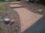 angle herring-bone front walkway