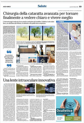 Articolo su Alto Adige