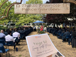 A Sending Forth outdoor Mass at All Saints Sixth Form, Dagenham