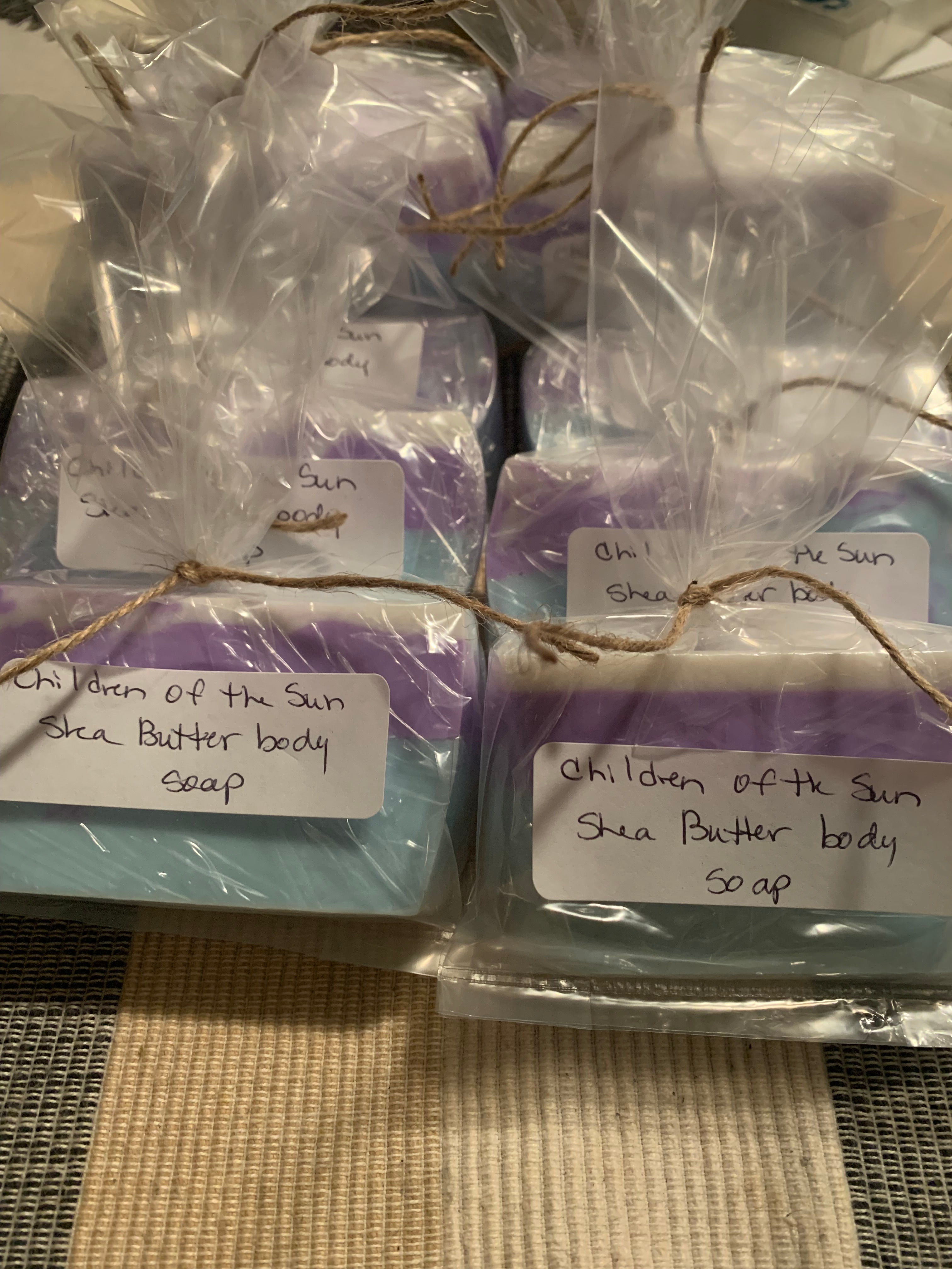 Children of the Sun Shea Butter body soap