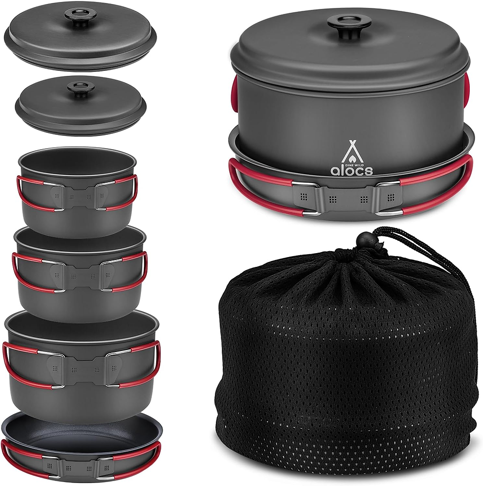 Main image of the camping cookware set