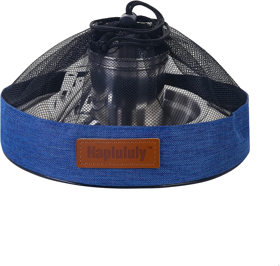 Messy Camping Kit packed up