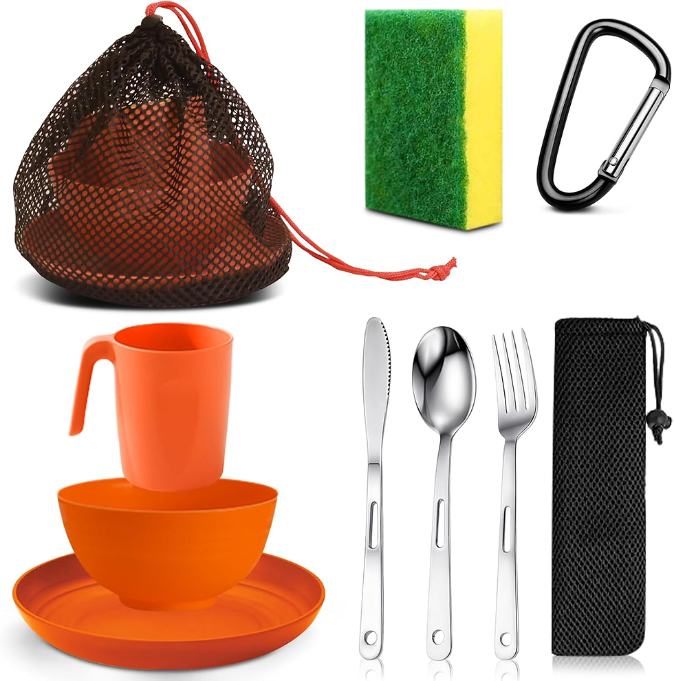 Scout Camping Mess Kit for 1 Person