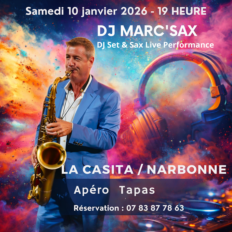  SAMEDI 10 Janvier 2026 À LA CASITA – NARBONNE