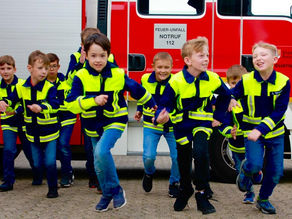 Fotoshooting mit Freiwilliger Feuerwehr
