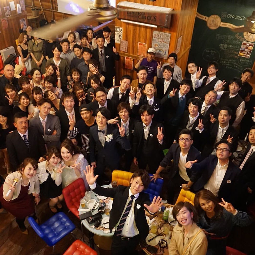 結婚式二次会・懇親会に