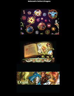 Donald's Fairies & Dragons website