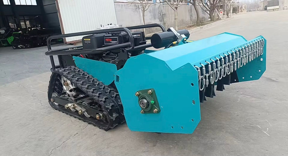 Miniatura: DESBROZADORA DE MARTILLOS ORUGA 25CV CON CONTROL REMOTO – USO PROFESIONAL