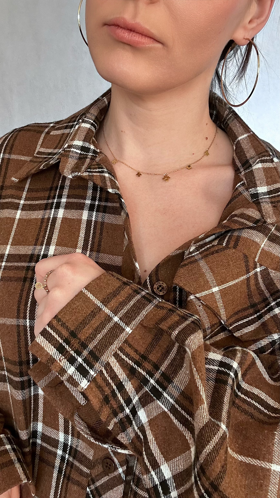 Miniatura: Koszula Lola Brązowa