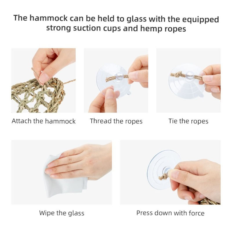 Thumbnail: Bearded Dragon Hammock Reptile Lounger for Chameleon Lizards Gecko Snakes Lguana