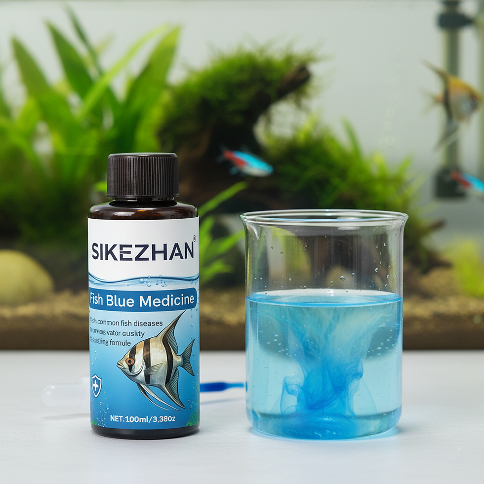 Thumbnail: 500ml Methylene Blue Solution Aquarium Fish Treatment Anti Ich White Spot Fungus