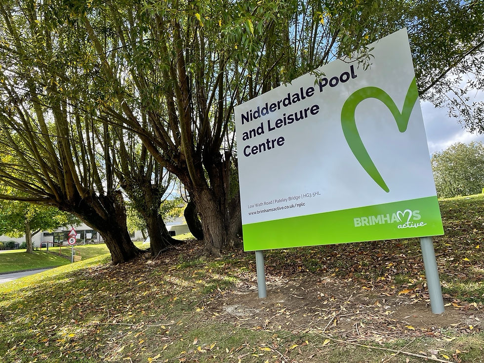 Thumbnail: Outdoor signs - panel and posts