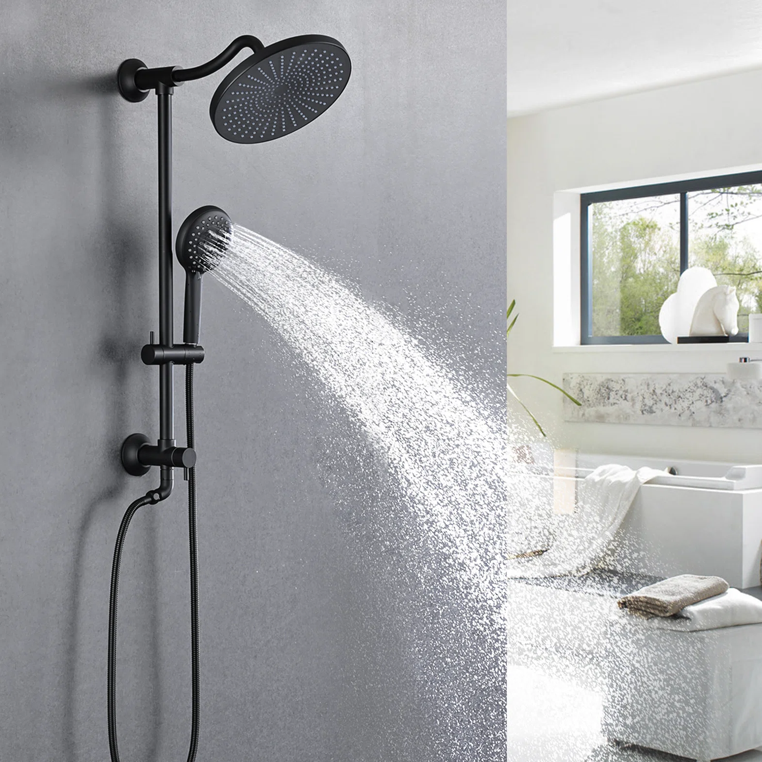 Shower door and shower head replacement by Nifco Furniture
