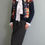 Thumbnail: MAX MARA designer pencil pin stripe formal office skirt charlotte isabeau