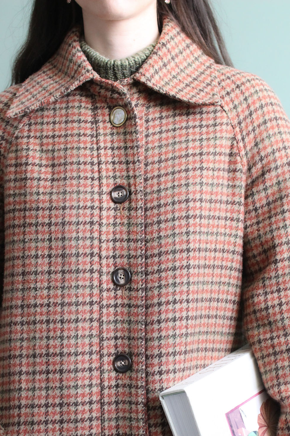 Thumbnail: Vintage upcycled wool coat