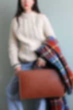 Vintage 90s fishermen style wool handknit Aran cable style sweater