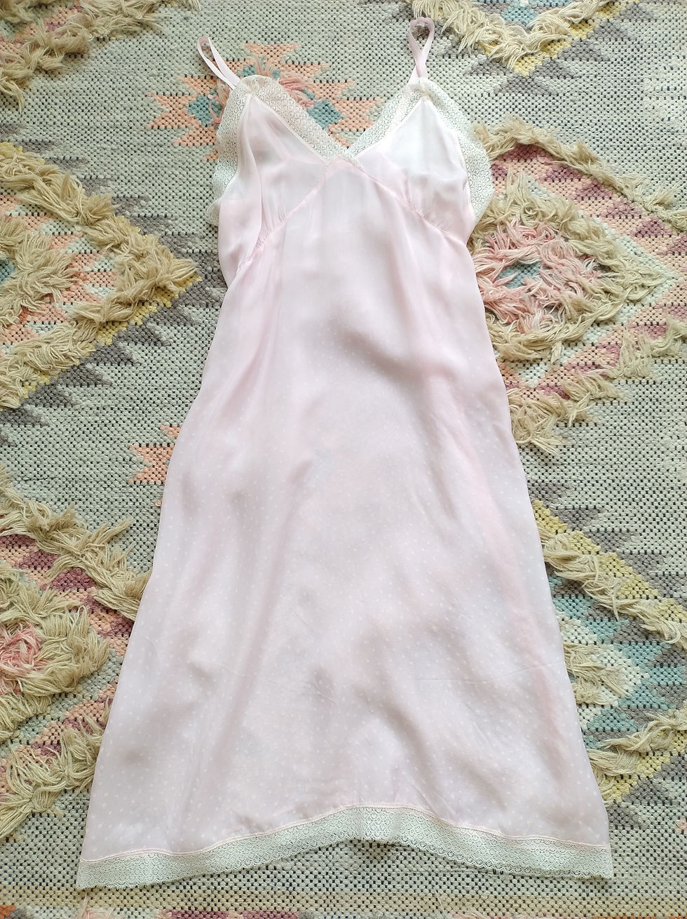 Thumbnail: Vintage handmade slip dress