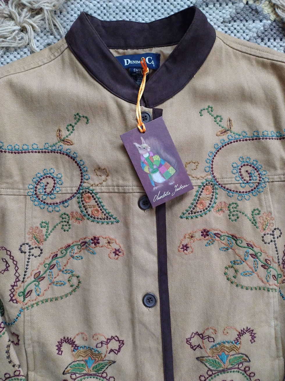 Thumbnail: Denim & Co paisley jacket