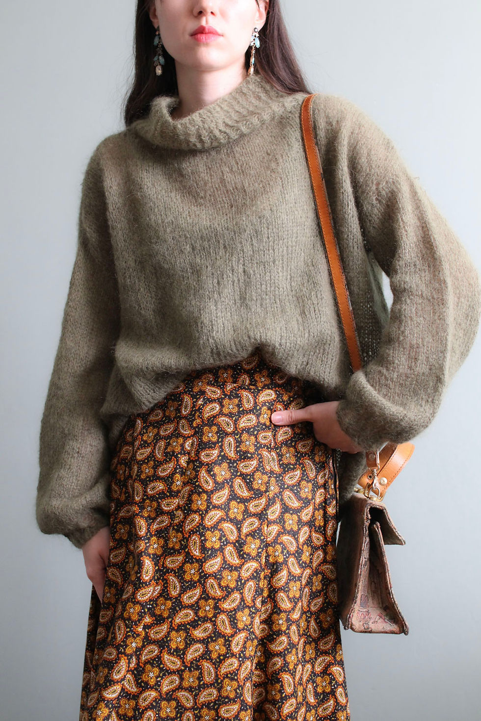 Thumbnail: Vintage paisley liberty skirt