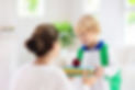Child going back to school. Mother and kid getting ready for first school day after vacati