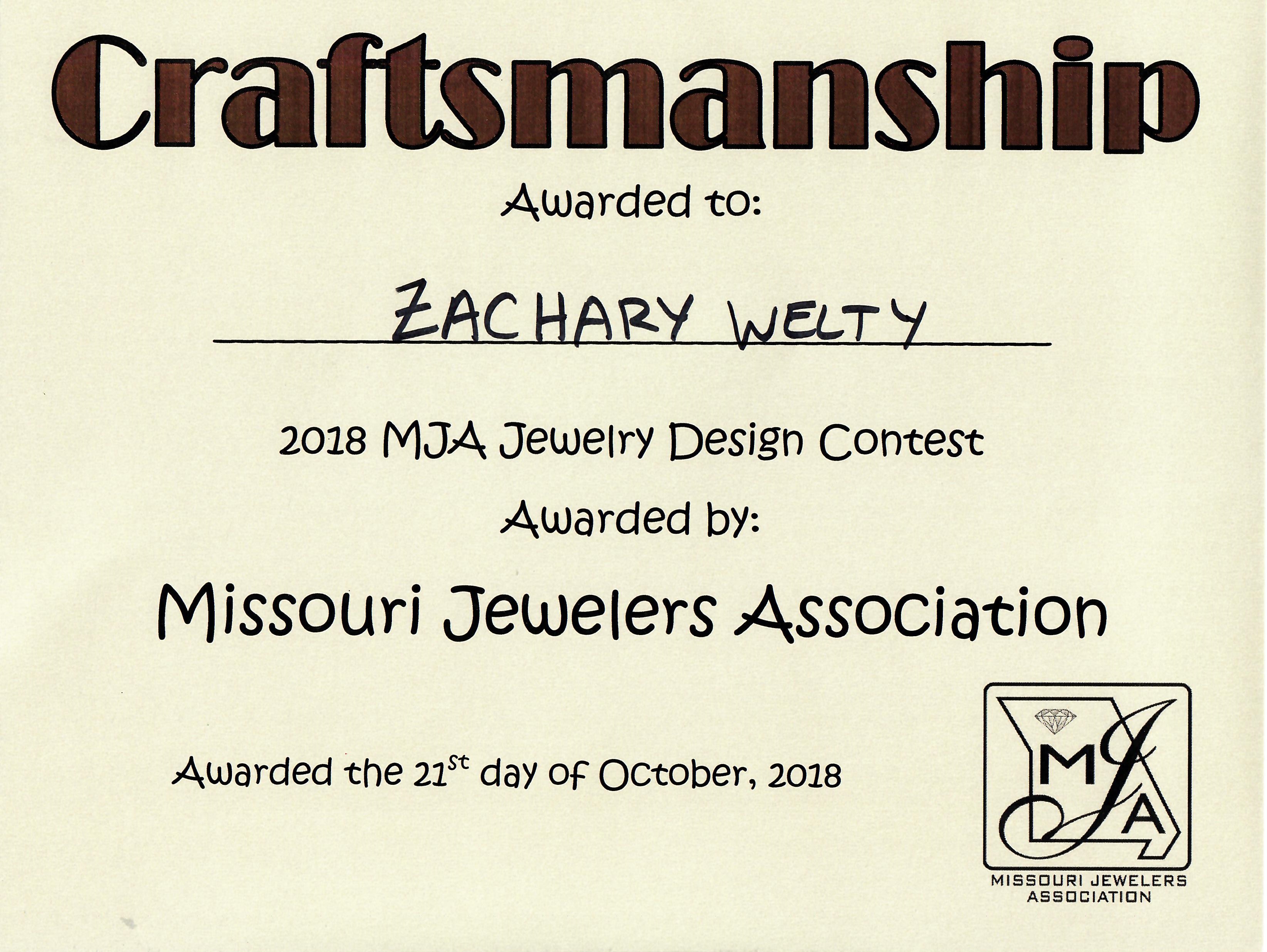 Craftmanship Award