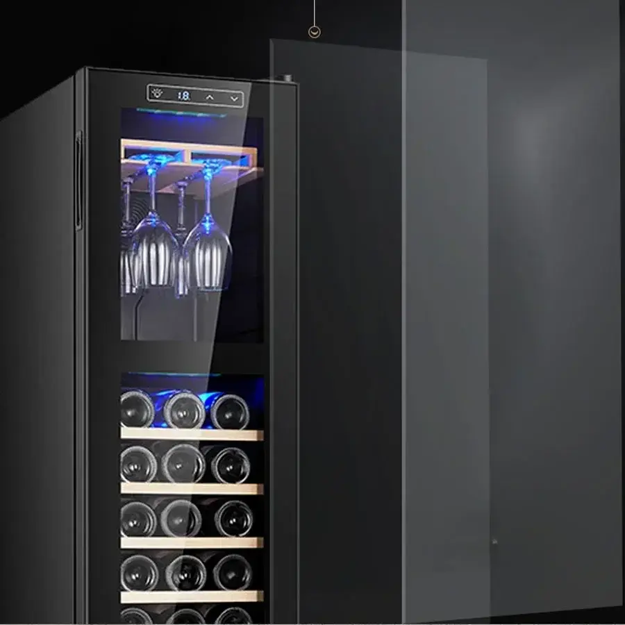Thumbnail: luxury Wine Cabinet Living Room Corner Houses Home Cooler Mobile Wine Rack Refri