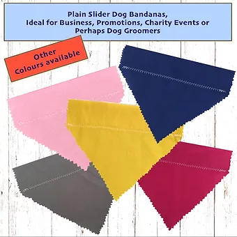 Plain dog bandanas uk clearance