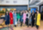 Group of women at EliteLink Women Foundation fashion event