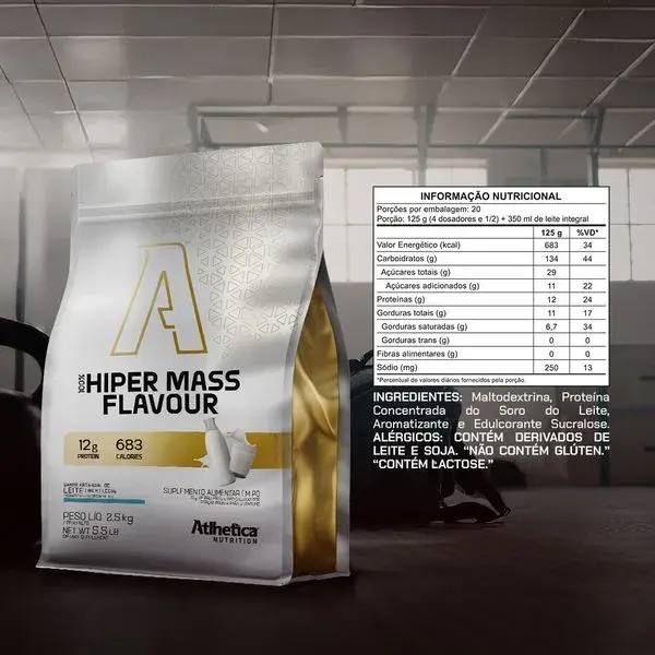 Miniatura: 100% HIPER MASS FLAVOUR 2,5KG - ATLHETICA