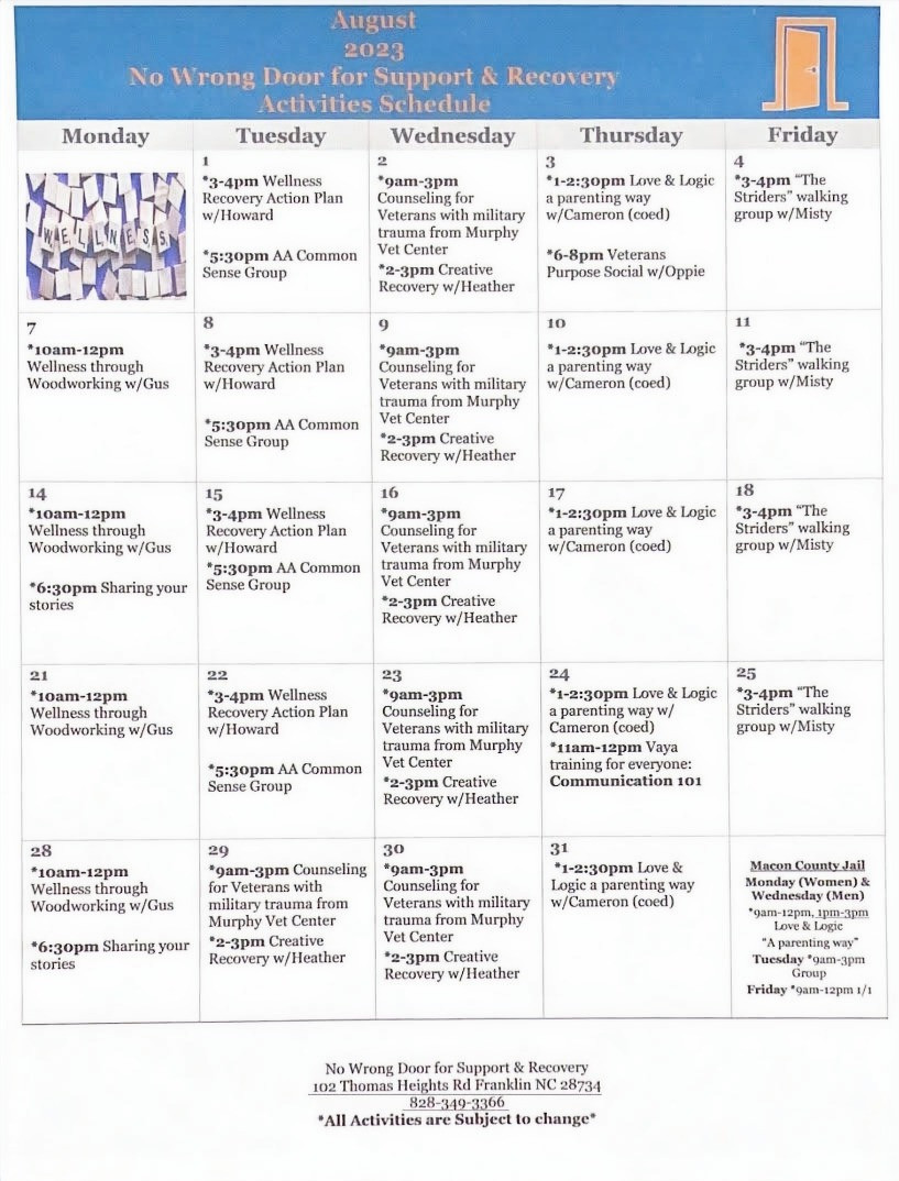 calendar-no-wrong-door