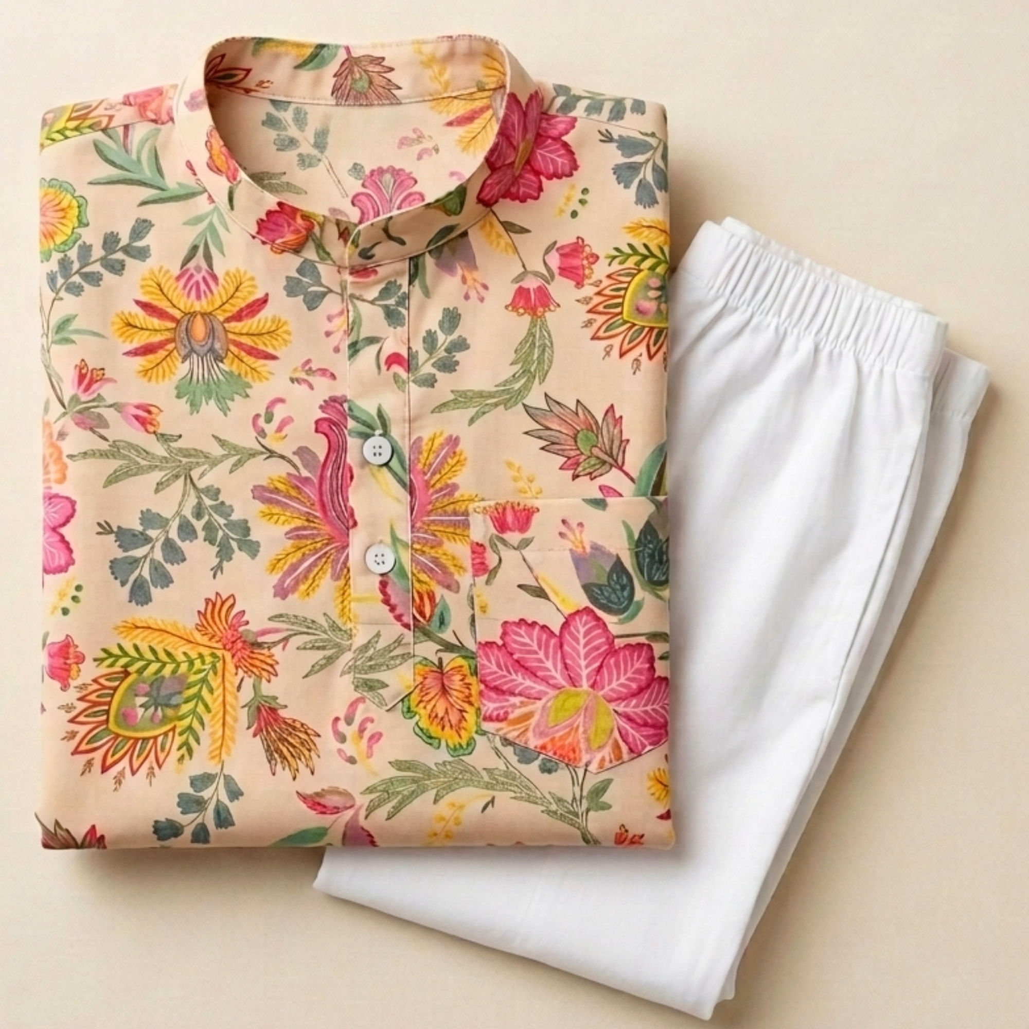 Floral Kurta Set